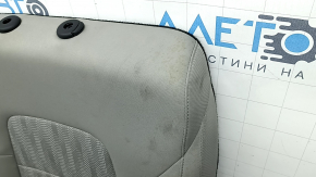 Rear seat backrest, 2nd row, left, Kia Sportage 20-22, gray fabric, LX, without headrest, needs cleaning, wrinkled