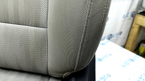 Kia Sportage 20-22 driver's seat without airbag, manual, gray fabric, LX, dry-cleanable, worn
