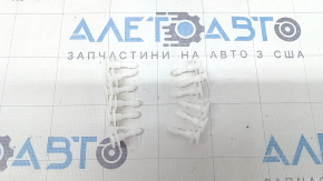 Jeep Grand Cherokee WK2 14-17 front left door trim clips, incomplete, 12 pcs.