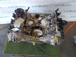 Porsche Cayenne 19-23 3.0T DCBE 103k engine, started, compression 17-17-17-17-17-17, worn hone