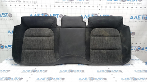 Ford Bronco Sport 2021-2026 rear seat cushion, black and dark gray combination leather, dry-cleanable