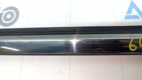 Molding door-glass center front right Nissan Murano z52 15-24 chrome, scratches, dents