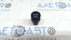 Black start-stop button for a 2021-2026 Ford Bronco Sport
