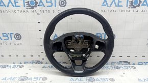 Naked steering wheel for Ford Bronco Sport 21-26, rubber, without heating, buttons, paddles, needs cleaning, worn