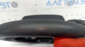 Naked steering wheel for Ford Bronco Sport 21-26, rubber, without heating, buttons, paddles, needs cleaning, worn