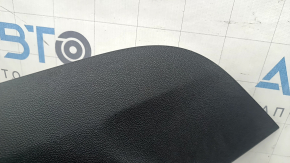 Left side center console trim for 2021-2026 Ford Bronco Sport, black, with cap, scratches