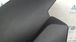 Left side center console trim for 2021-2026 Ford Bronco Sport, black, with cap, scratches
