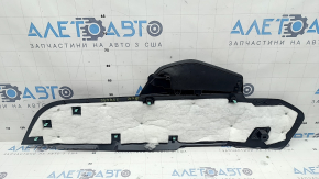 Left side center console trim for 2021-2026 Ford Bronco Sport, black, with cap, scratches