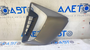 Right front bumper grille for Hyundai Ioniq 2017-2019 with DRL, gray