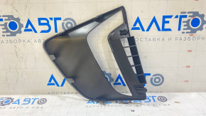 Right front bumper grille for Hyundai Ioniq 2017-2019 with DRL, gray