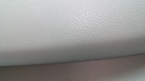 Front left door panel for Kia Sportage 20-22, gray and black, gray eco-leather armrest, plastic insert, scratches, needs cleaning