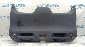Black lower tailgate trim for a 2021-2026 Ford Bronco Sport with lamps and handles, scratches