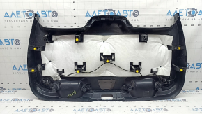 Black lower tailgate trim for a 2021-2026 Ford Bronco Sport with lamps and handles, scratches