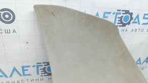 Right rear pillar trim panel in front of the window, Ford Bronco Sport 2021-26, gray, scratches, sooty
