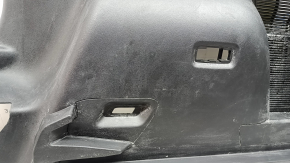 Right arch trim for a 2021-2026 Ford Bronco Sport, black, with hooks, worn, ready for dry cleaning