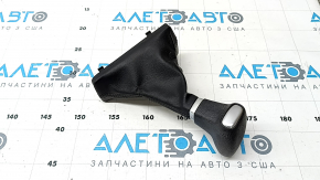 Kia Sportage 17-22 black rubber gear knob with cover