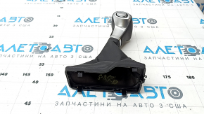 Kia Sportage 17-22 black rubber gear knob with cover
