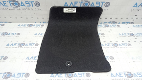 Black fabric passenger floor mat for the 2020 Ford Bronco Sport