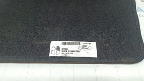 Black fabric passenger floor mat for the 2020 Ford Bronco Sport