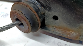 The front subframe of the Nissan Rogue Sport 17-22 is rusty, 4 ribs are torn.