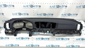 Kia Sportage 17-22 black LX dashboard with airbag, scratches, rusty squib