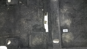 Kia Sportage 20-22 black floor covering, ready for cleaning