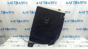 Rear seat backrest, 2nd row, right, Mazda CX-5 17-18, gray leather, perforated, without headrest, dry-cleanable, dented leather