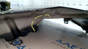 Front left fender Nissan Rogue Sport 17-22 black G41, dented, torn mount