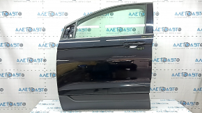 Ford Edge 15-24 keyless front left door assembly, black, UM, with code, dent, chips, scratches on the glass