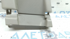 Left upper center pillar trim for Nissan Rogue Sport 17-21, gray, scratches, whitened plastic