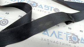 Passenger seat belt with tensioner for Nissan Rogue Sport 20-22, black, broken, dry cleanable