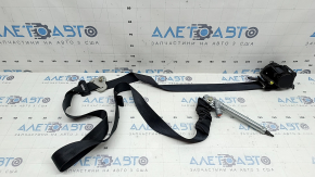 Passenger seat belt with tensioner for Nissan Rogue Sport 20-22, black, broken, dry cleanable