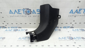 Lower left front pillar trim for Nissan Rogue Sport 17-21, black, scratches