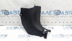 Lower right front pillar trim for Nissan Rogue Sport 17-22, black, scratches