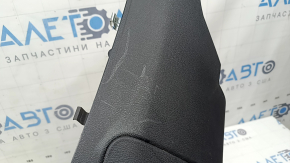Left rear pillar trim for Nissan Rogue Sport 20-22, black, with cap, scratches
