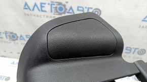 Right rear pillar trim for Nissan Rogue Sport 20-22, black, with cap, scratches