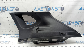 Right upper arch trim for a 2022 Nissan Rogue Sport, black, scratches