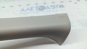 Upper left front pillar trim for Nissan Rogue Sport 17-22, gray, scratches