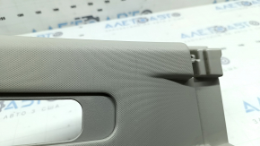 Right upper center pillar trim for Nissan Rogue Sport 17-21, gray, scratches, whitened plastic
