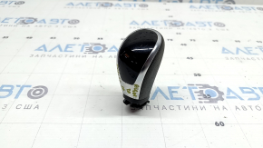 Nissan Rogue Sport 17-22 black rubber gear knob with scratches