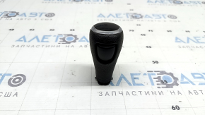 Nissan Rogue Sport 17-22 black rubber gear knob with scratches