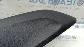 Left side center console trim for Nissan Rogue Sport 19-22, upper, plastic, black, scratches