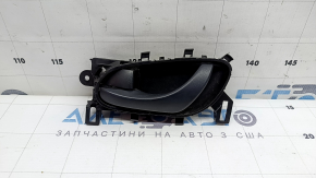 Nissan Rogue Sport 17-22 black inner rear left door handle