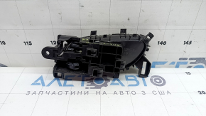 Nissan Rogue Sport 17-22 black front right inner door handle