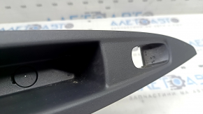 Rear right window lift control trim for Nissan Rogue Sport 20-22, black, scratched