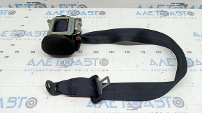 Nissan Rogue Sport 20-22 black rear right seat belt with squib, broken, belt pinched