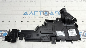 Right radiator deflector for Audi Q7 20-24 3.0T MHEV