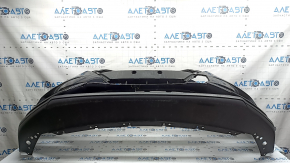 Front bumper bare Nissan Rogue Sport 20-22 black, scratches, cracked