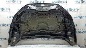 Ford Edge 19-24 black UM steel hood with dents and corrosion