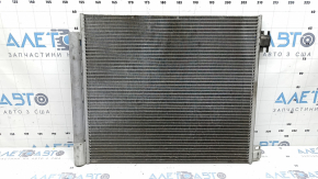 Nissan Rogue Sport 17-22 air conditioning condenser radiator, dented honeycomb, dented tube